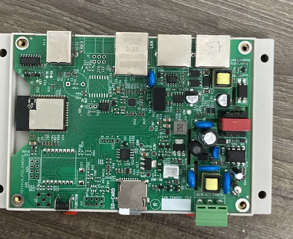 Data Logger for Petrol Station